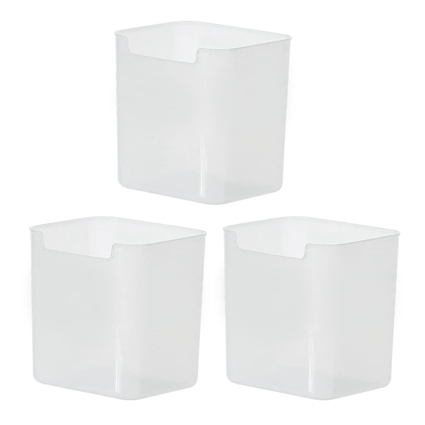 Clear Plastic Organizer Set
