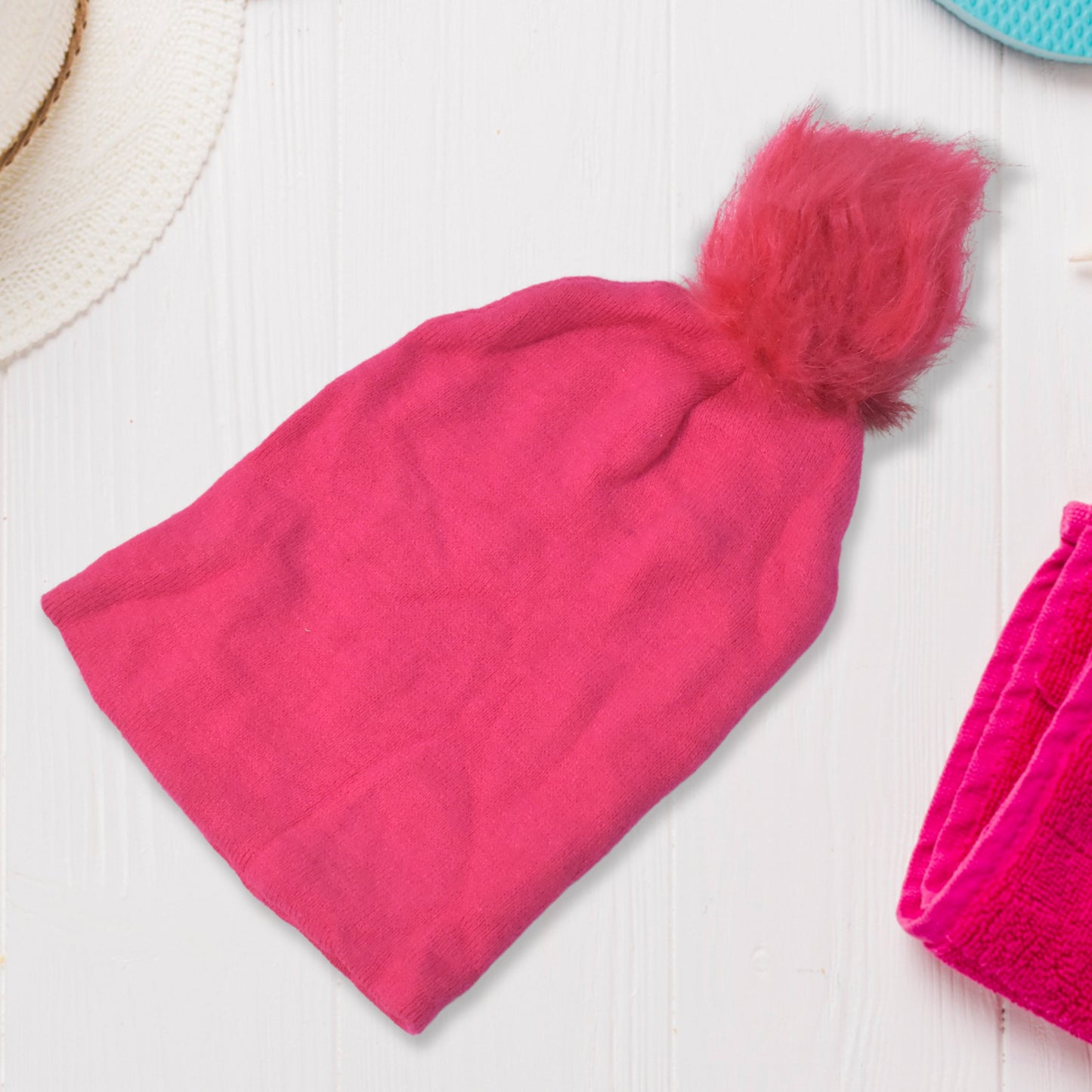 Soft Knit Winter Beanie for Girls