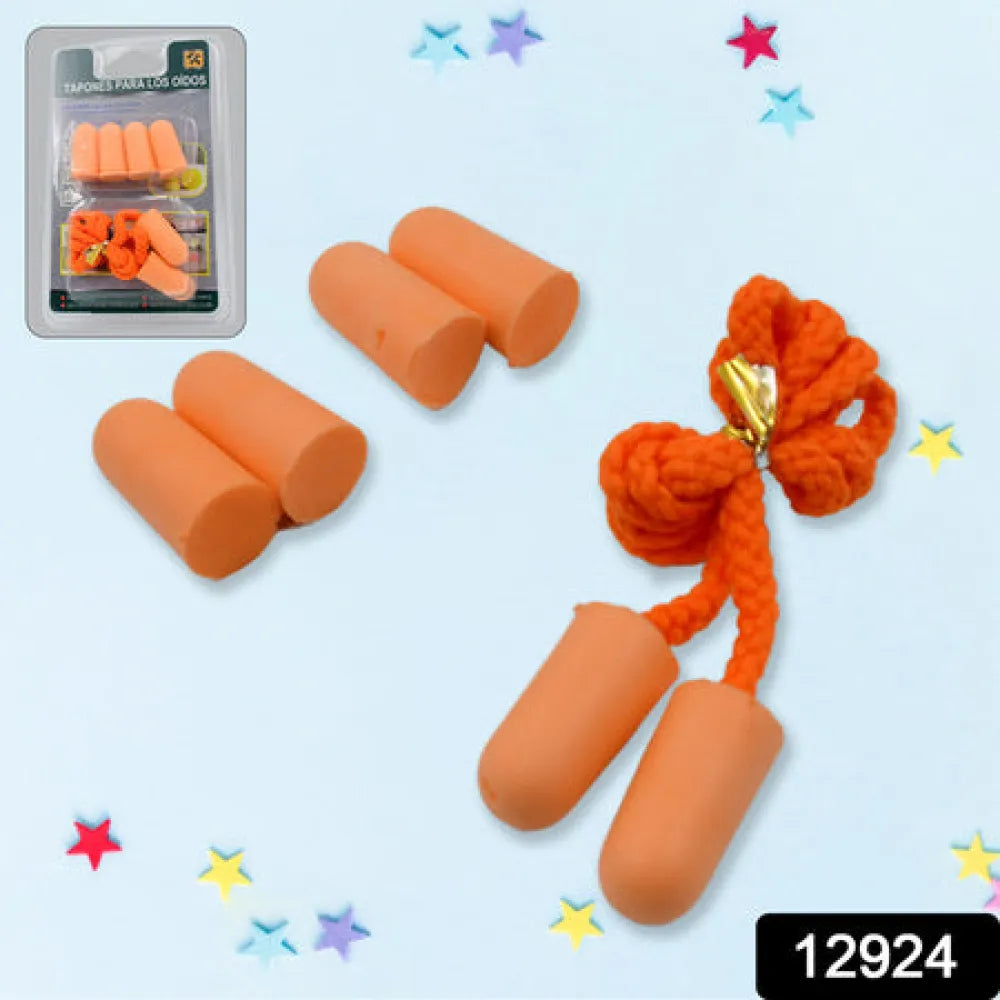Earplugs soft foam sleeping noise cancelling for hearing protection (3 pairs) - health care