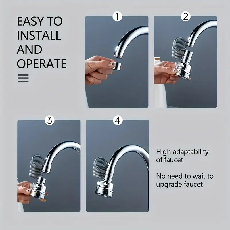 360° Rotatable Faucet Extender