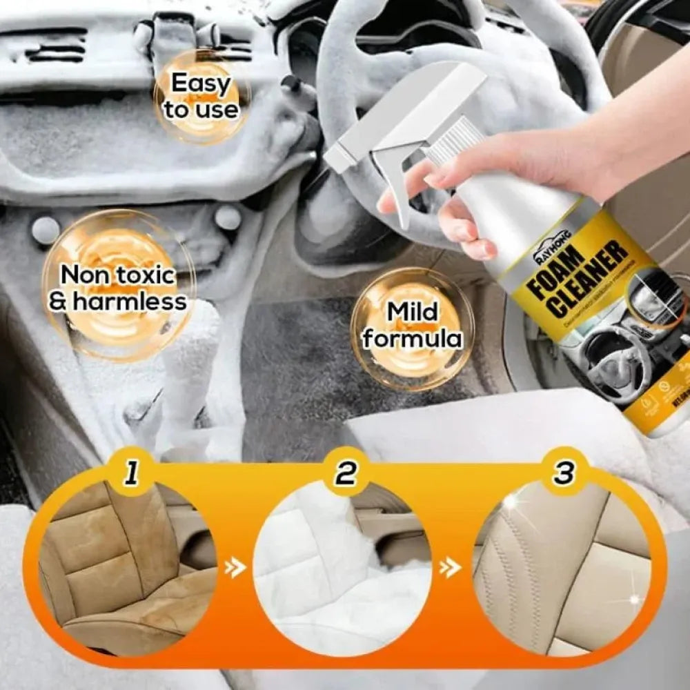 Eco foam car cleaner
