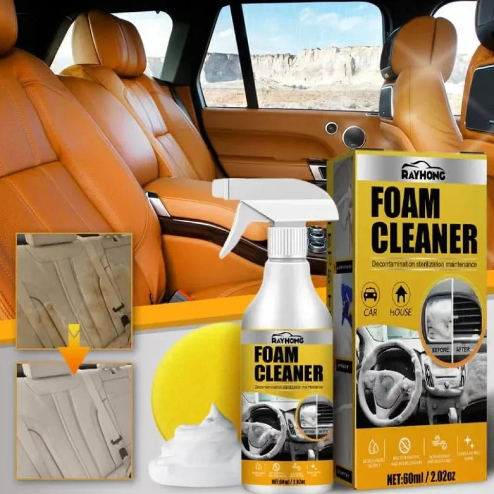 Eco foam car cleaner
