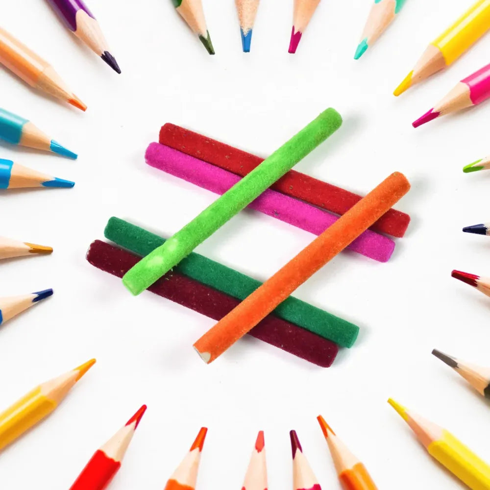 Eco-friendly velvet pencils - office