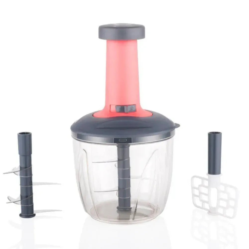 Effortless manual veggie chopper - kitchen tool