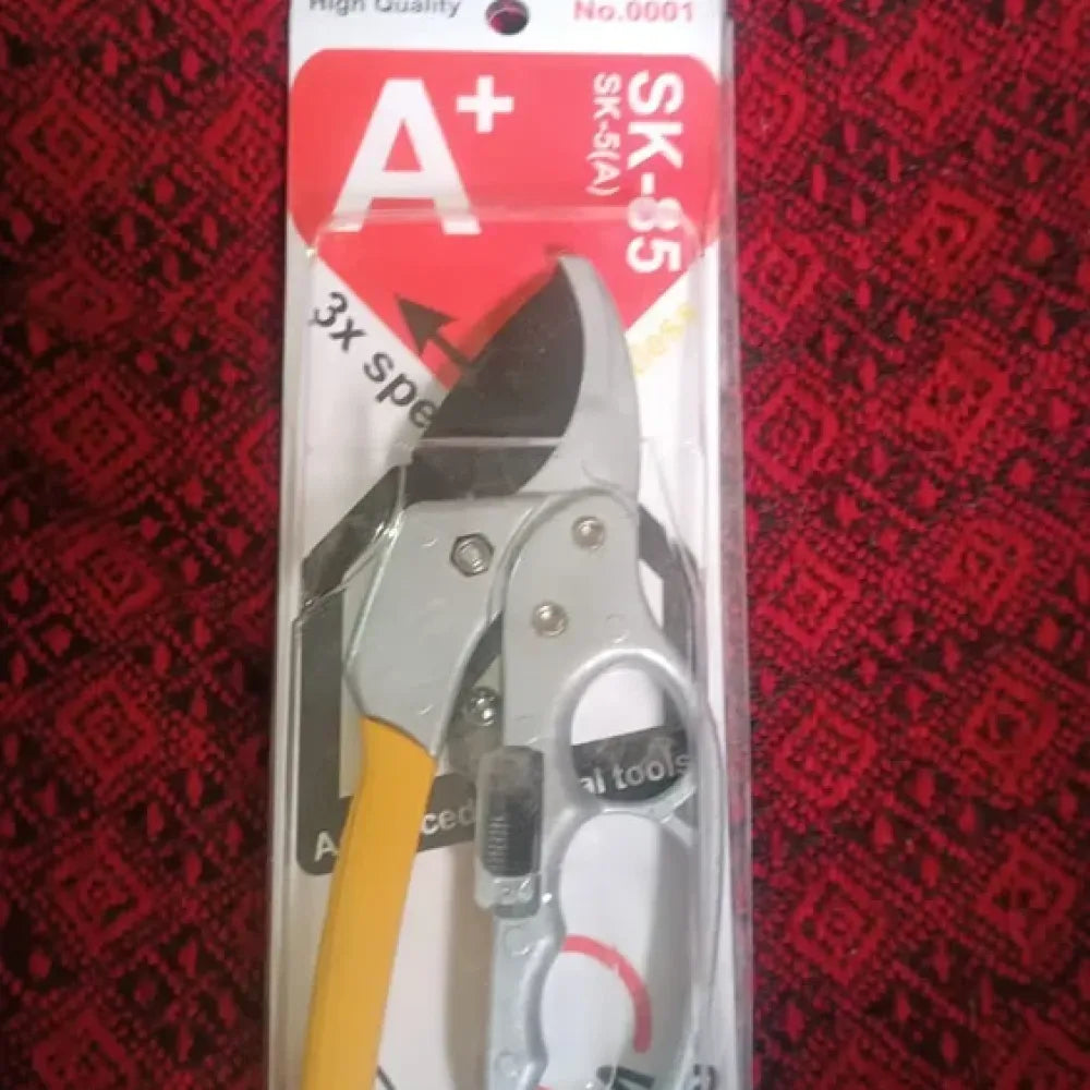 Effortless ratcheting pruning shears - garden