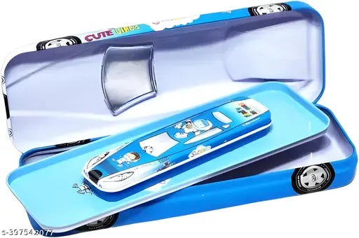 Car-Shaped Metal Pencil Box