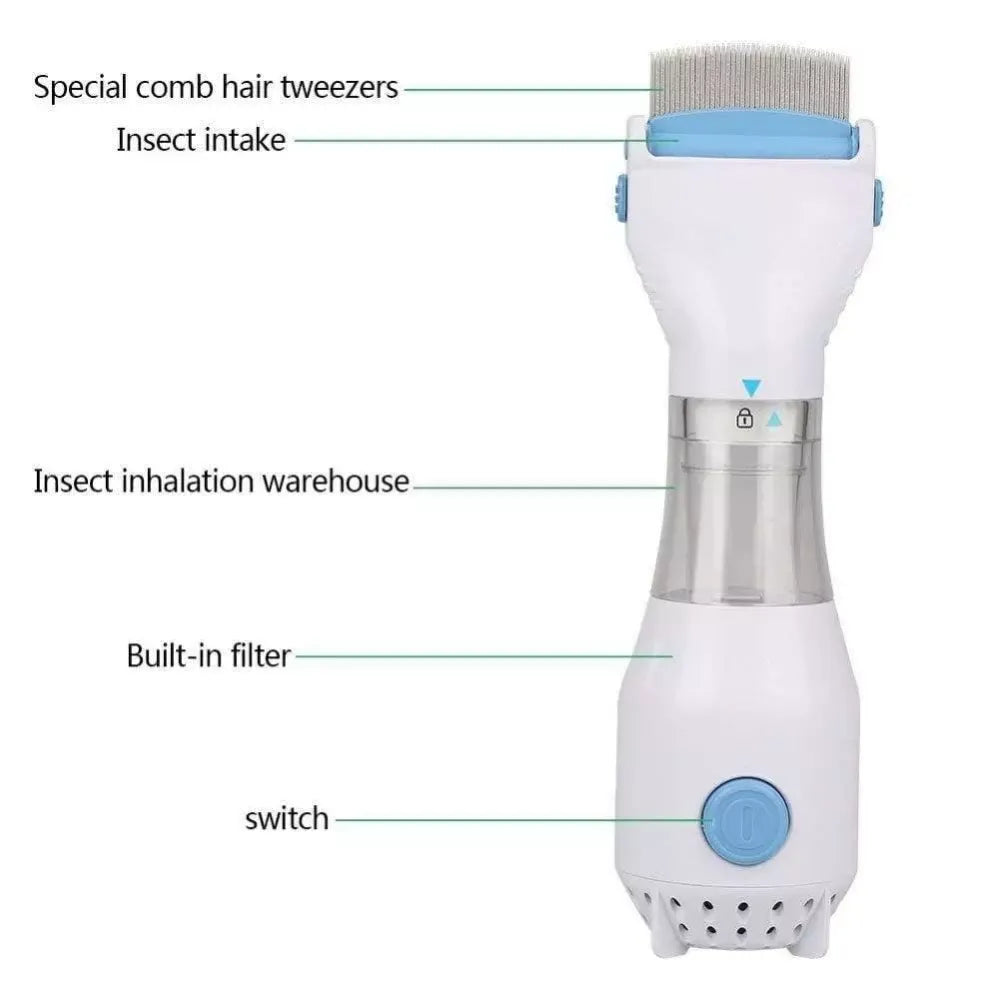 Electric lice comb for hair - care
