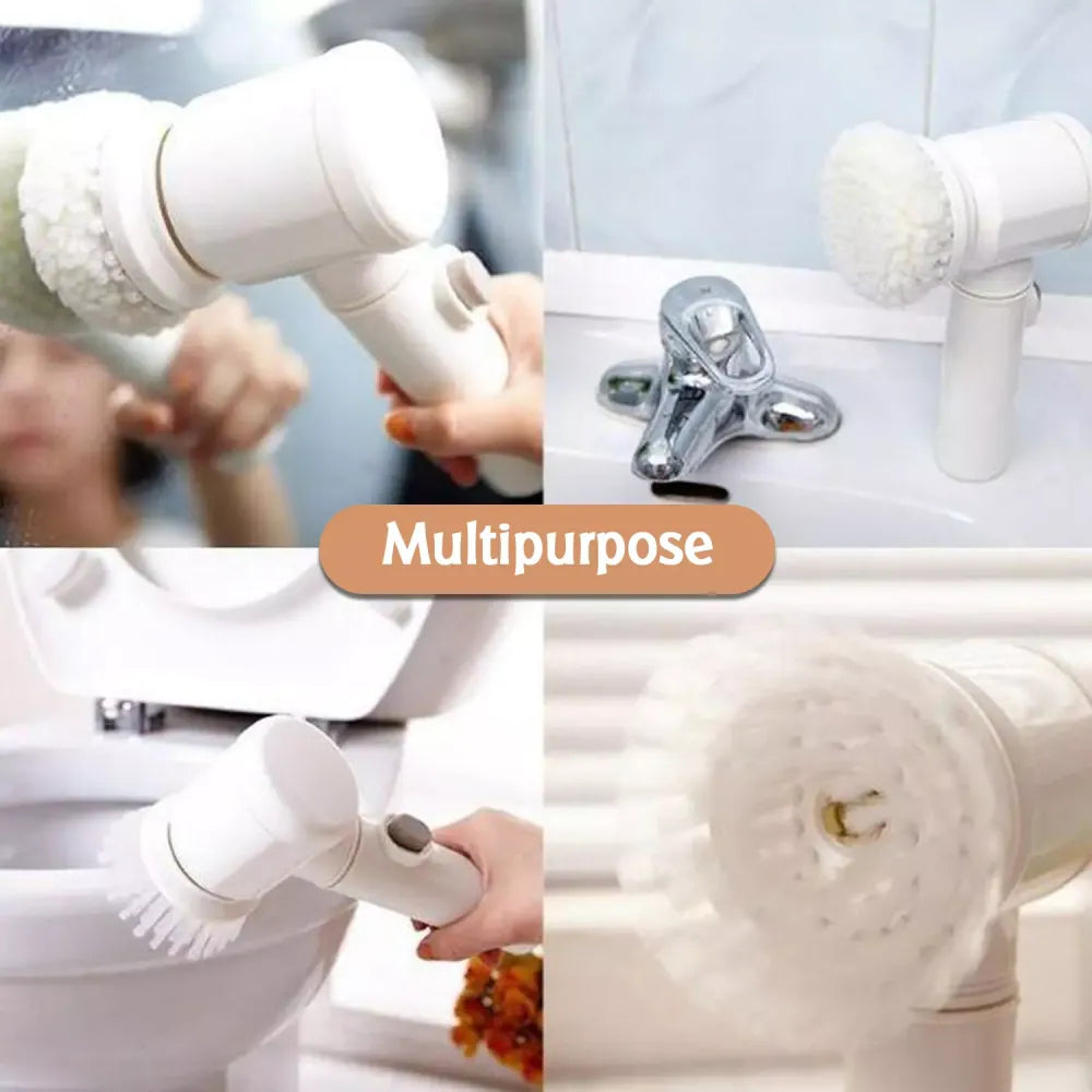 Electric spin scrubber 5-in-1 - home improvement