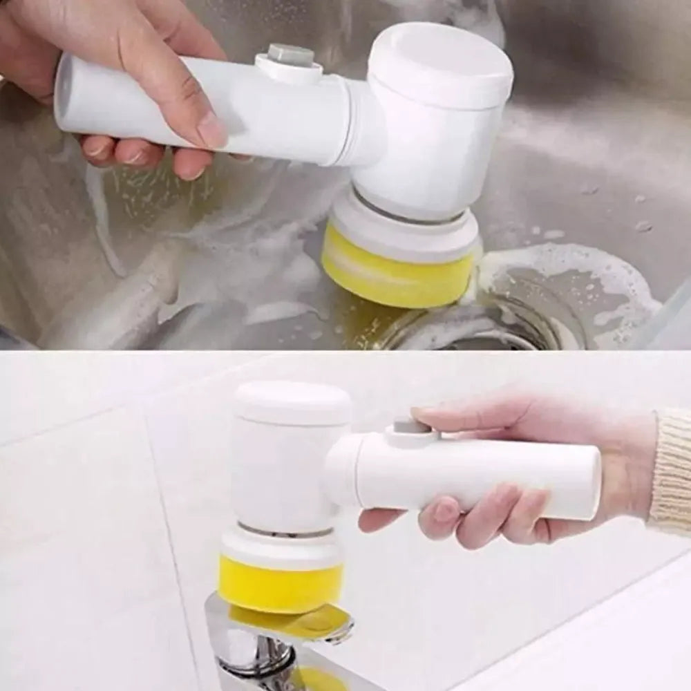Electric spin scrubber 5-in-1 - home improvement