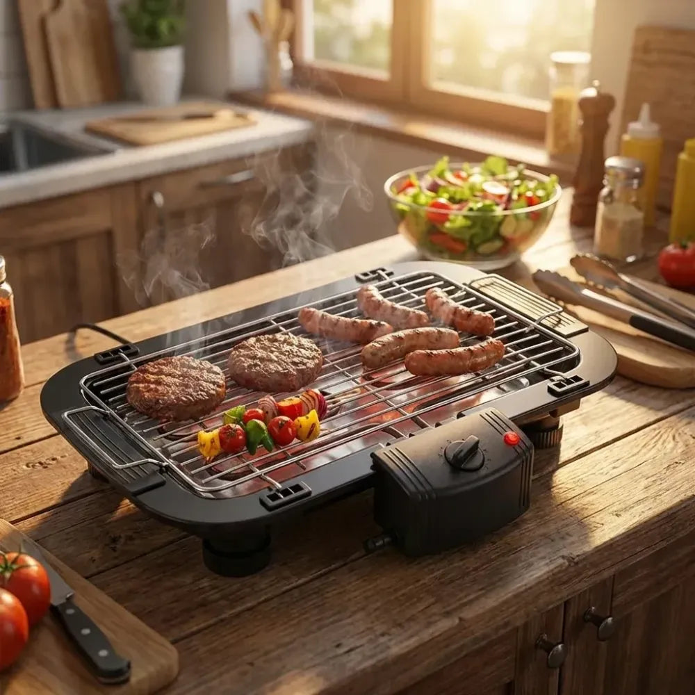 Electric tandoori bbq grill - home & kitchen