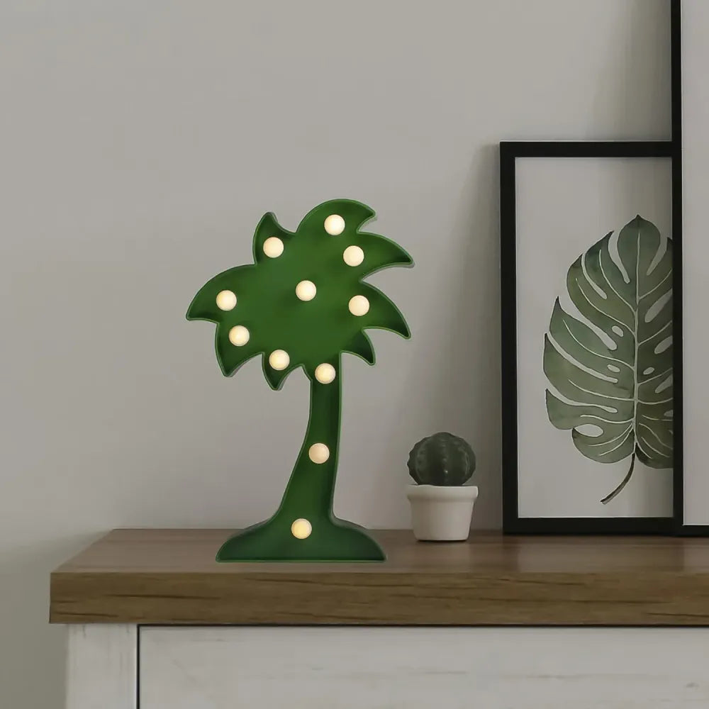 Elegant coconut led lamp - office
