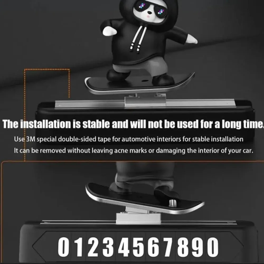 Elegant dashboard showpiece