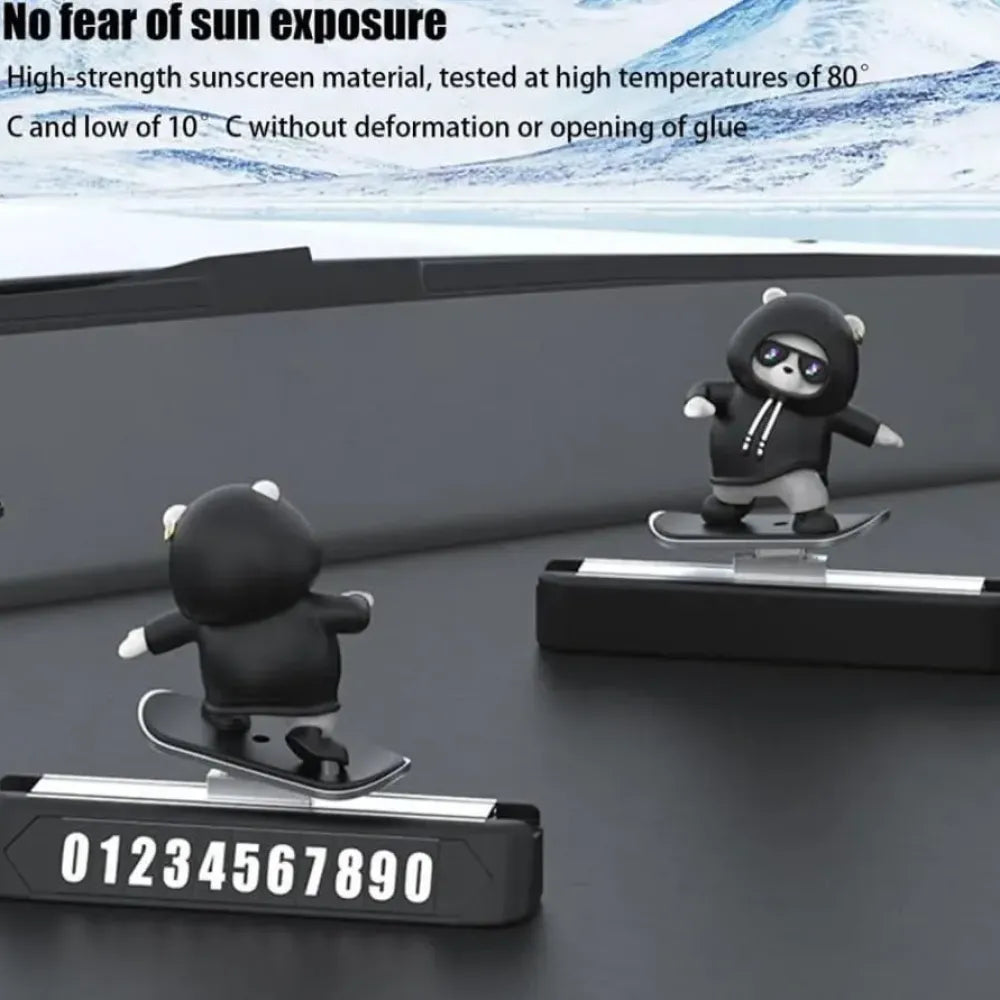 Elegant dashboard showpiece