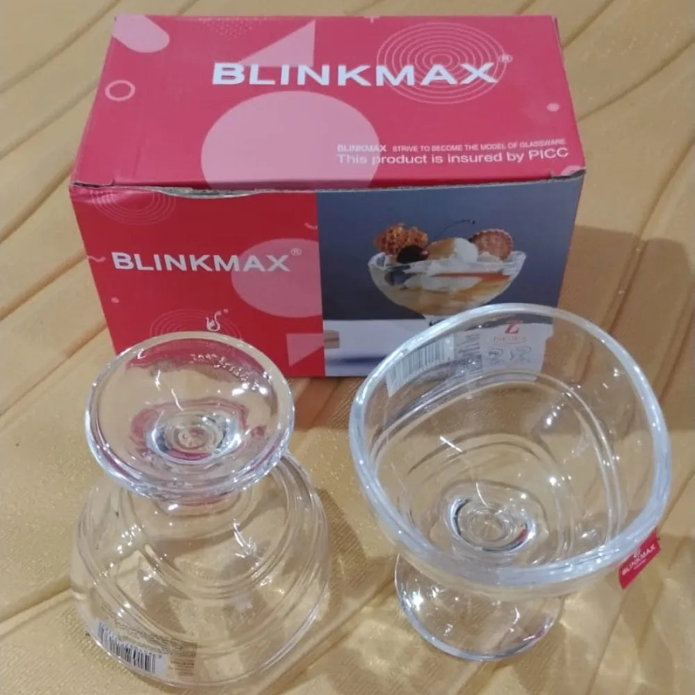Elegant glass dessert bowls - home & kitchen