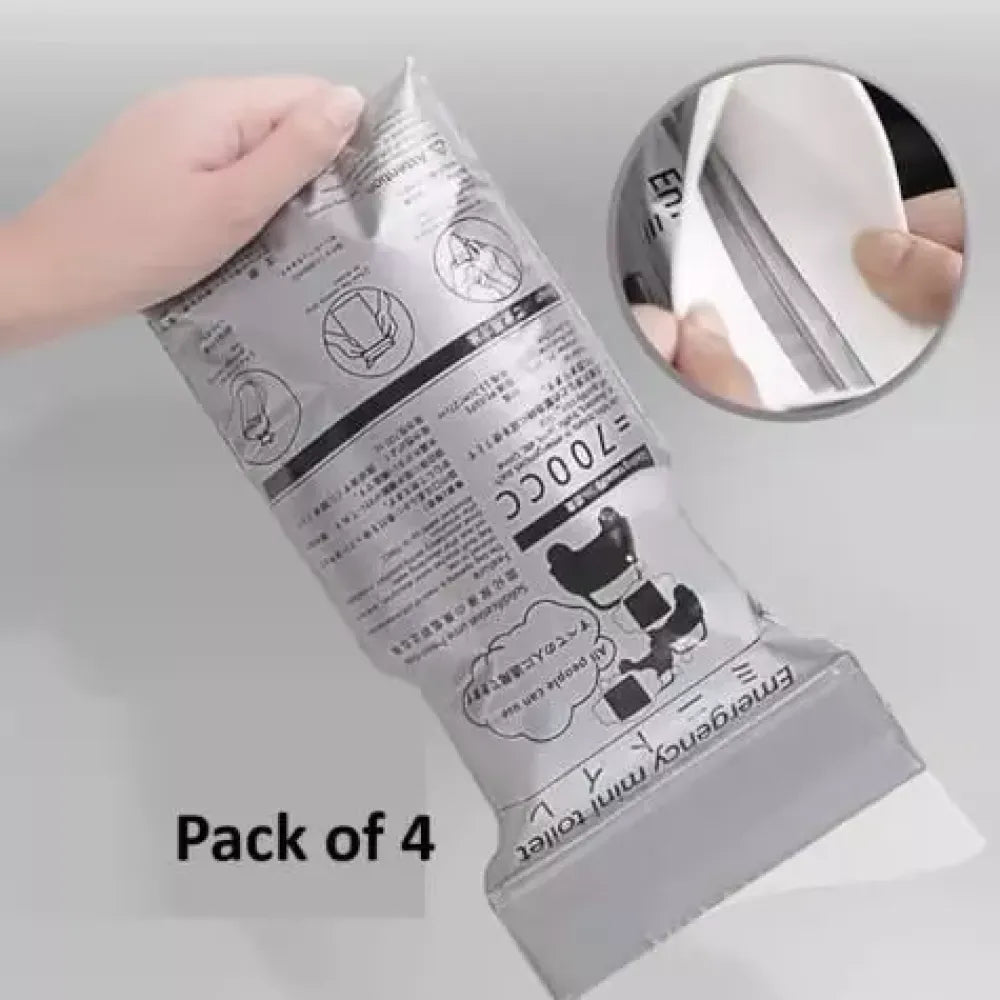 Emergency portable toilet - home essentials