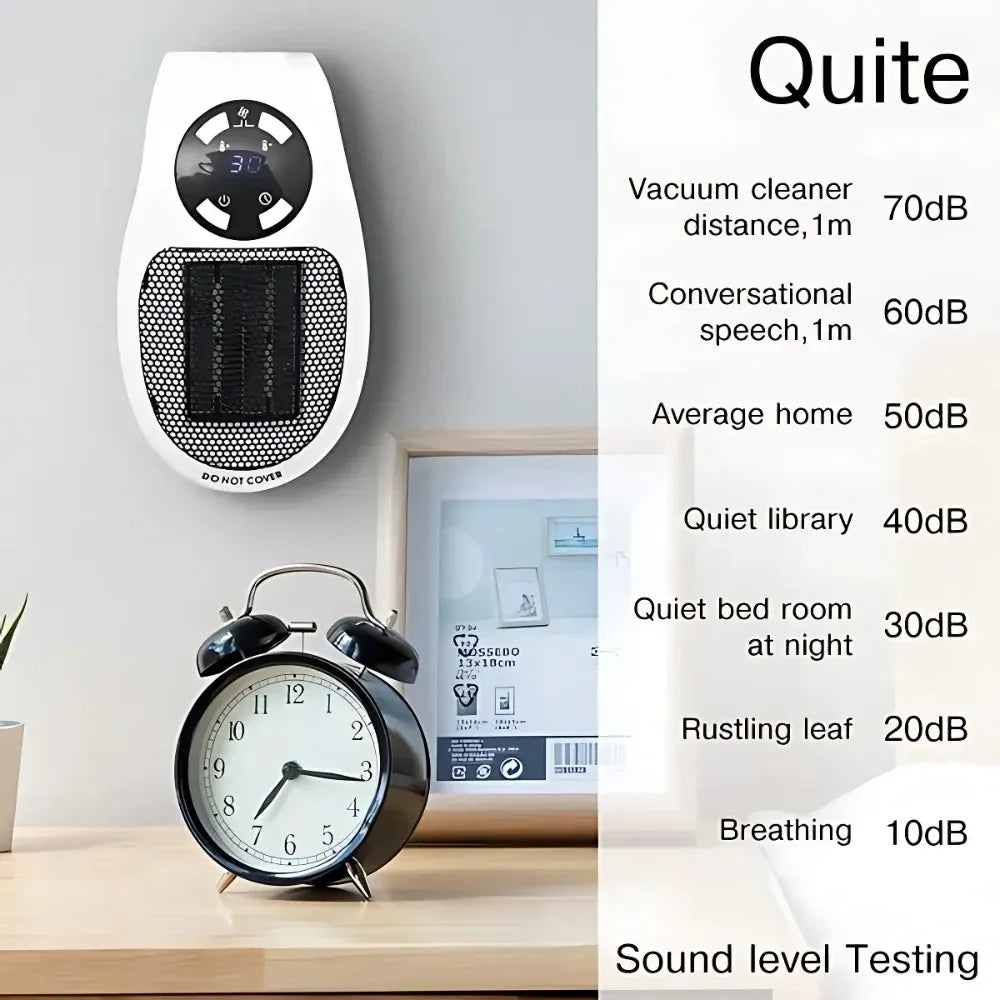 Energy-saving digital space heater - home decor