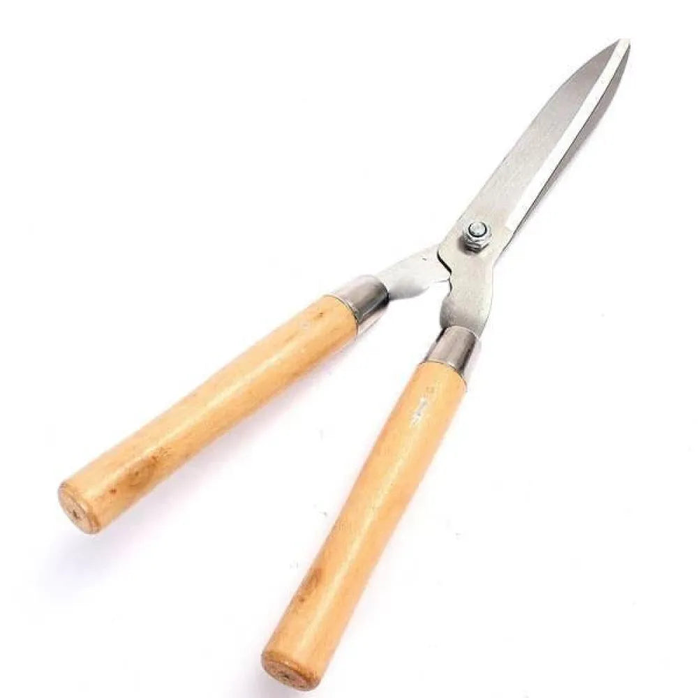 Ergonomic wooden hedge shears - garden