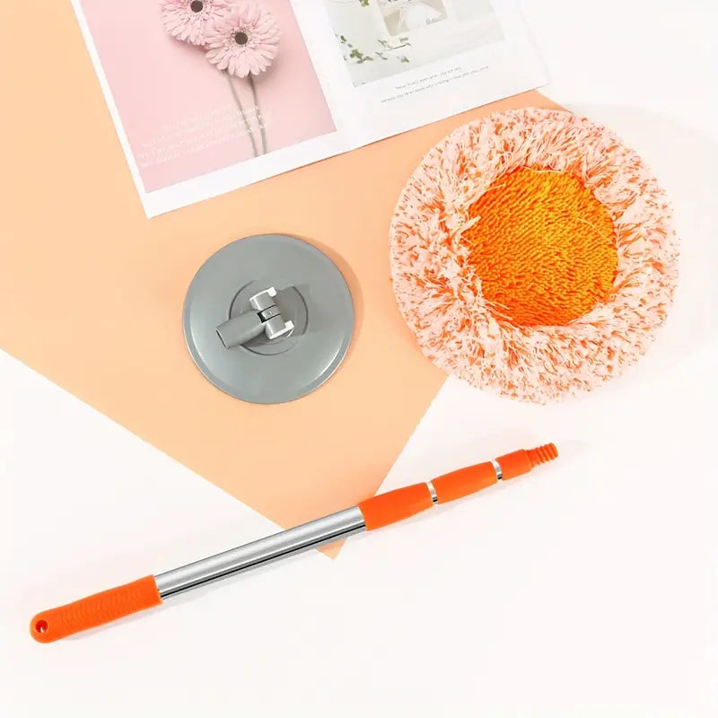 Self-Wringing Spin Mop