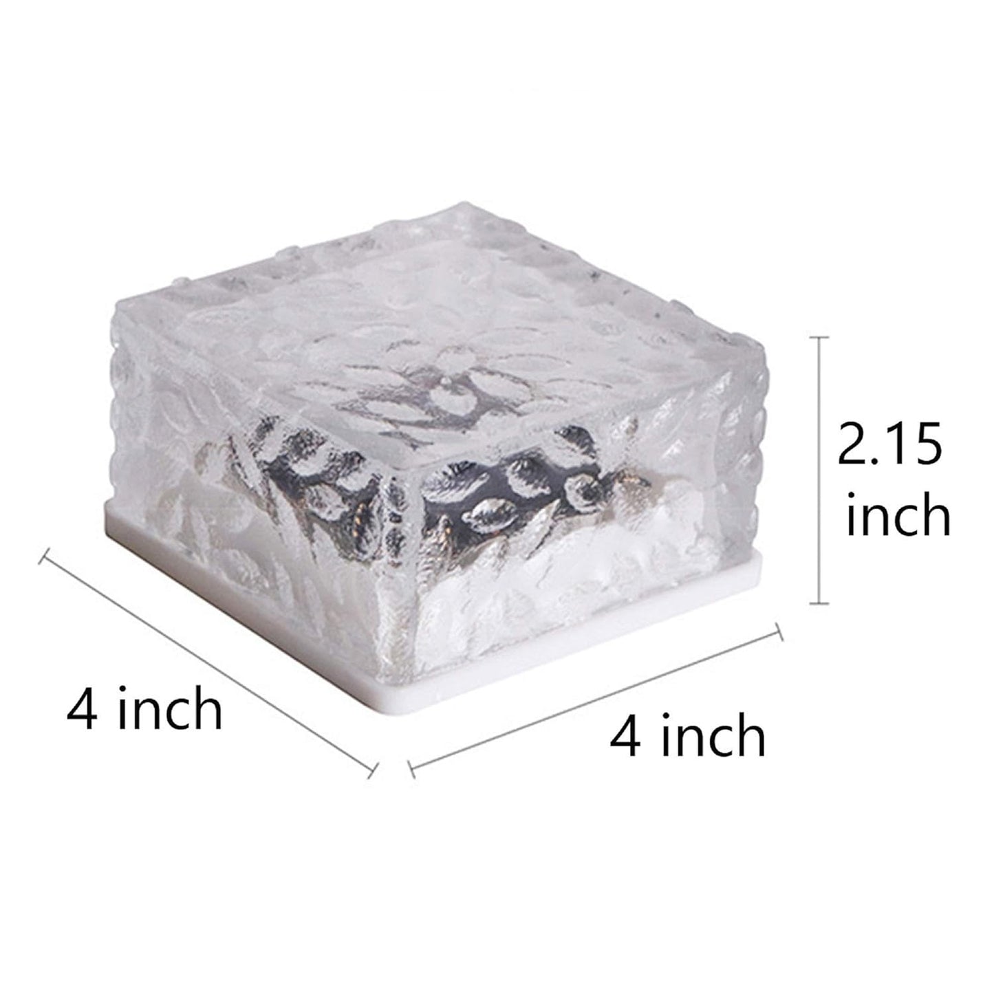 Solar Ice Cube Garden Lights