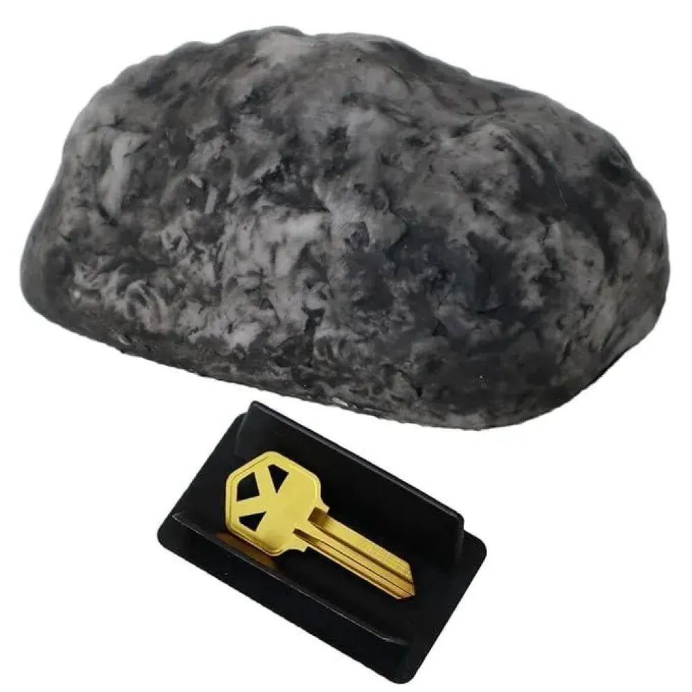 Fake rock key hider