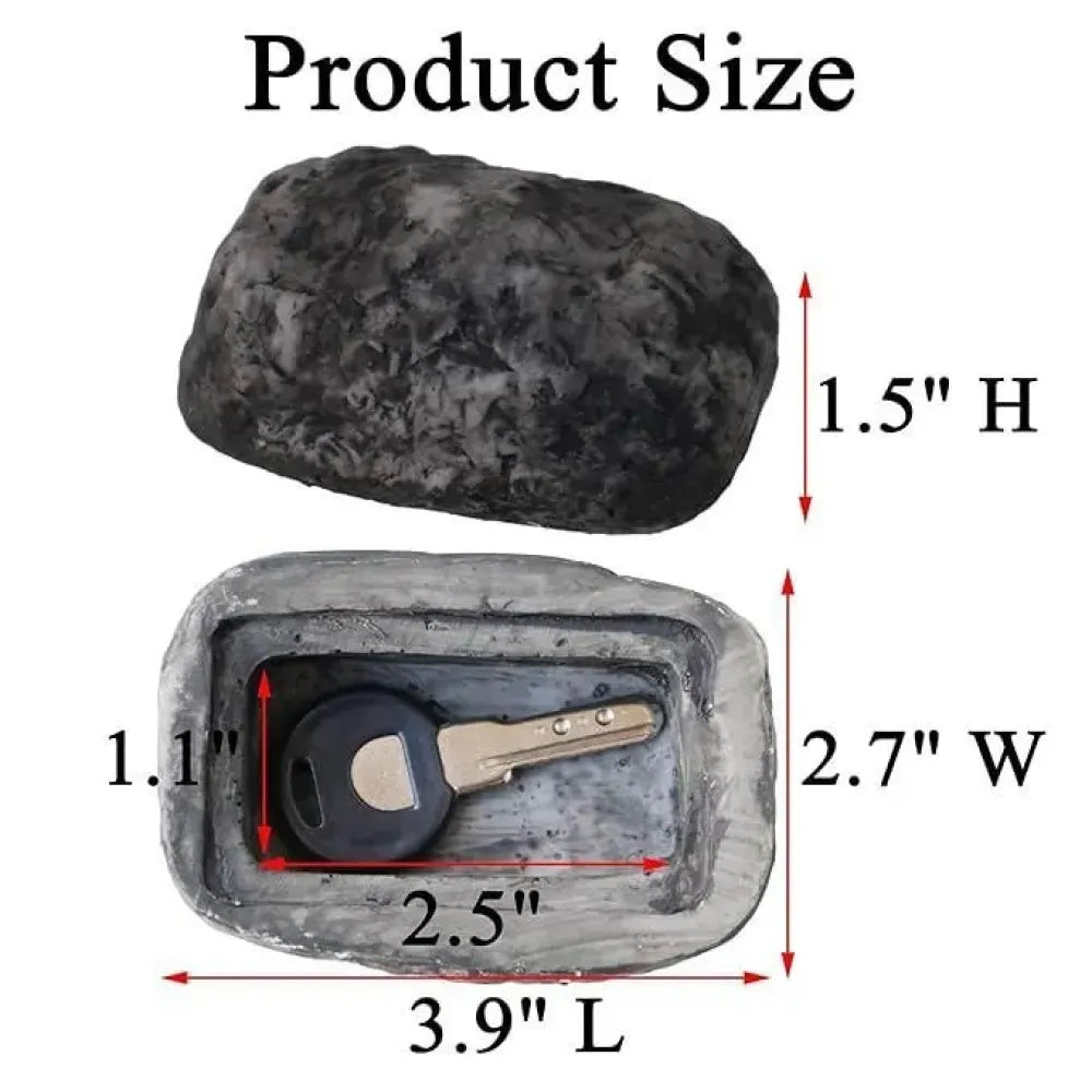 Fake rock key hider