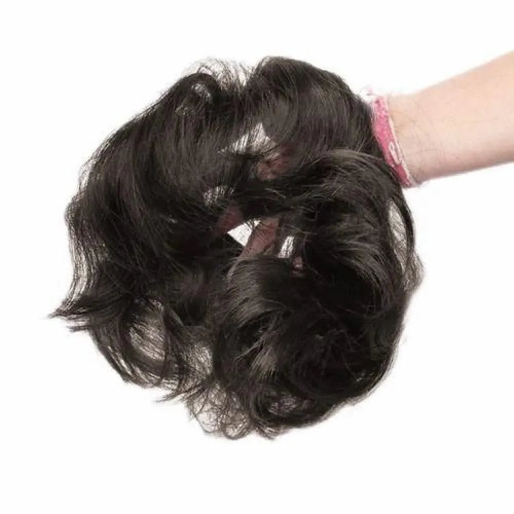 Fancy hair bun