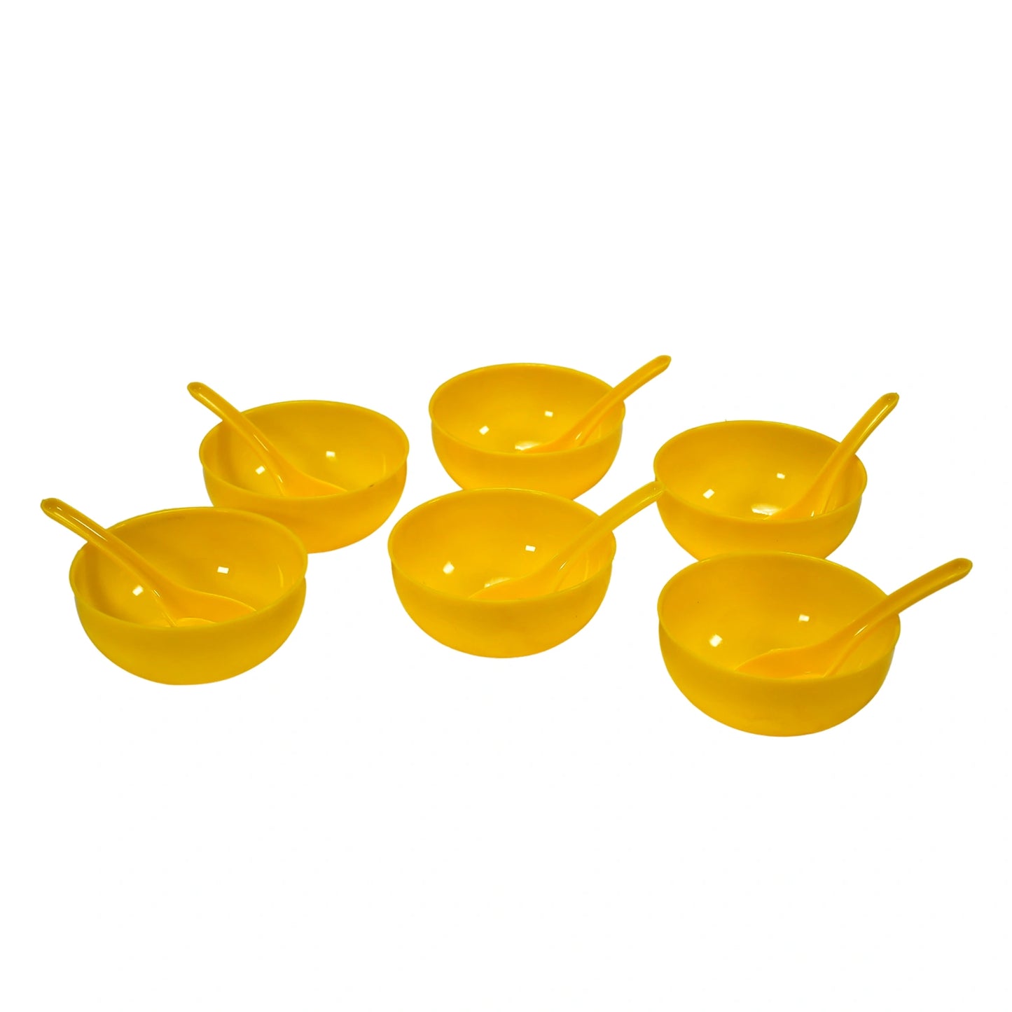 Plastic Soup Bowl Set – 6 Pcs