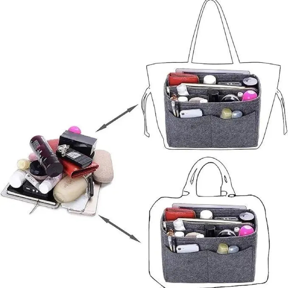 Felt purse organizer insert - potential heroes
