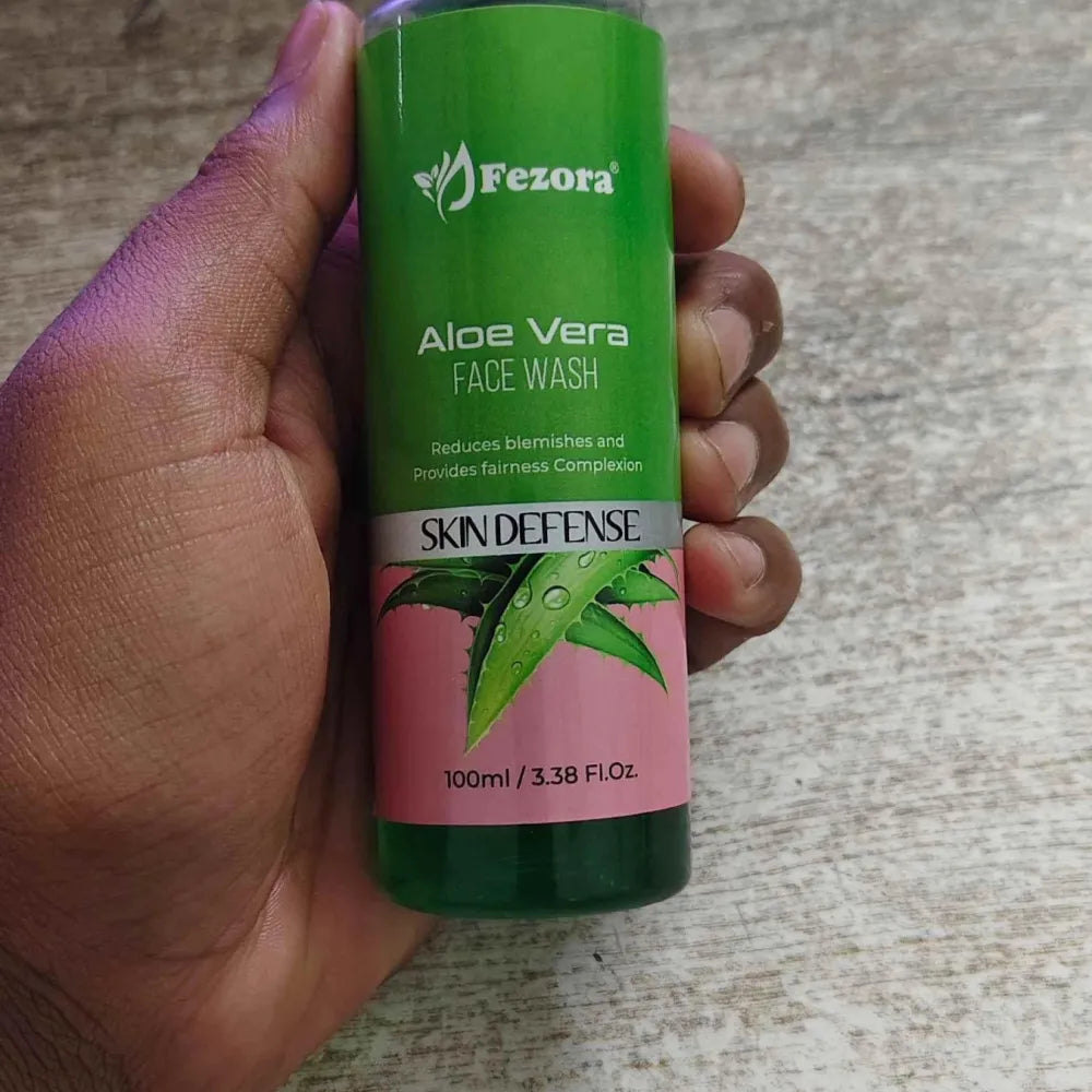 Fezora aloe vera face wash – 100ml