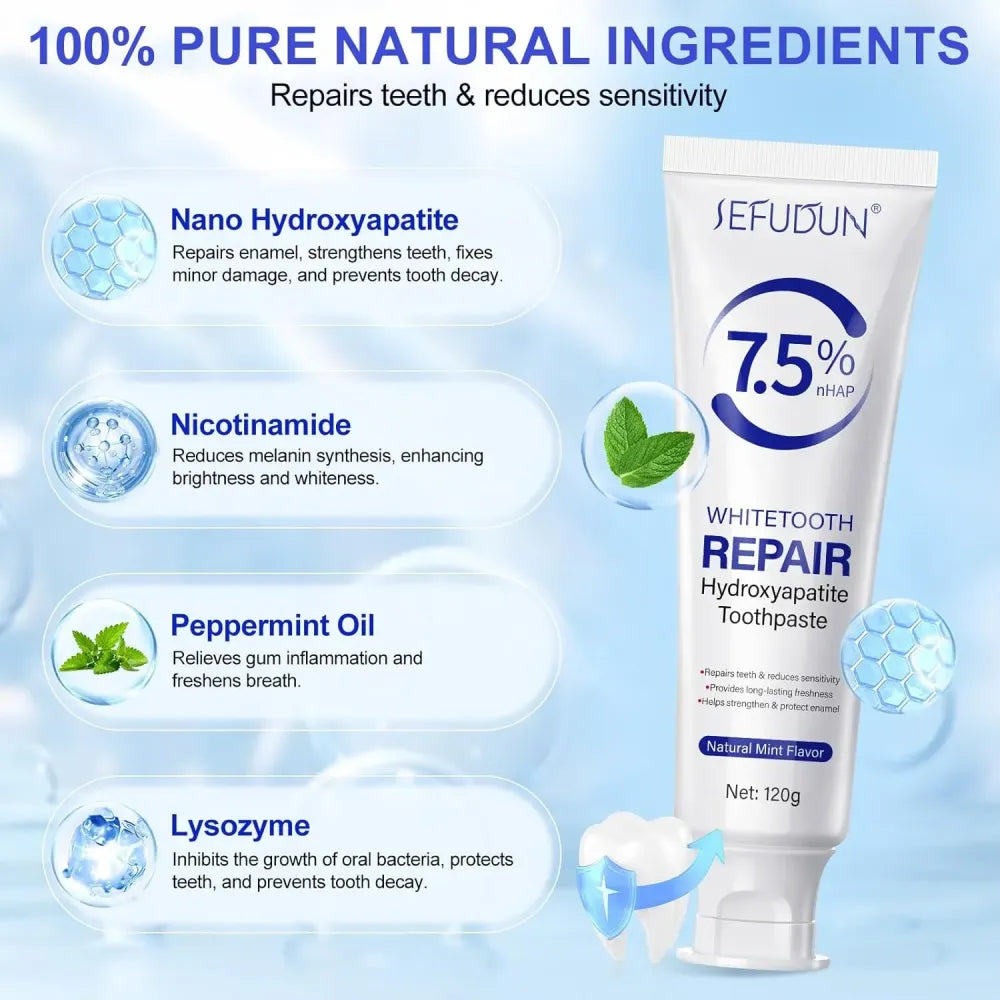 Fezora enamel repair toothpaste