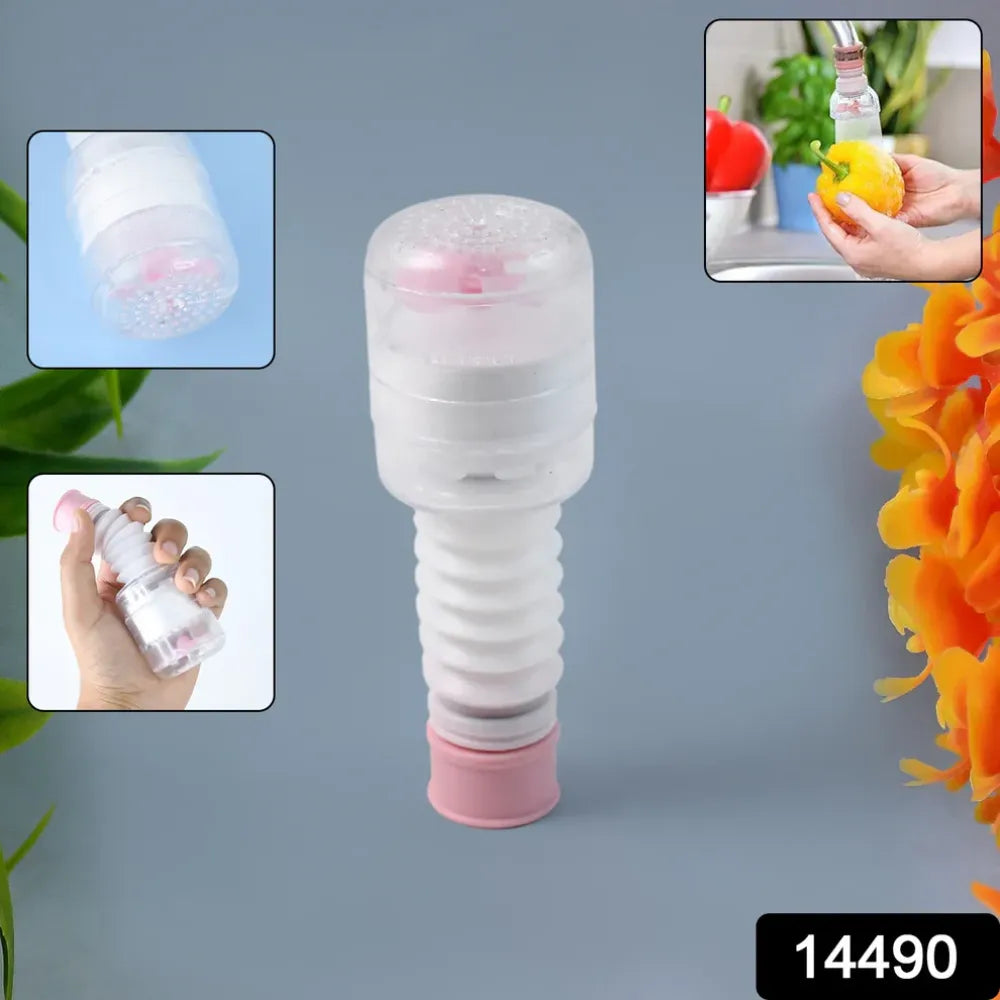 Flexible rotating faucet extender - home & kitchen