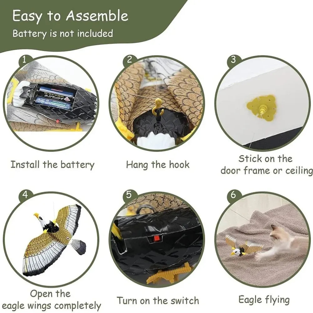 Flying eagle toy