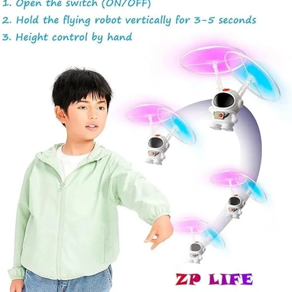 Flying spaceman toy