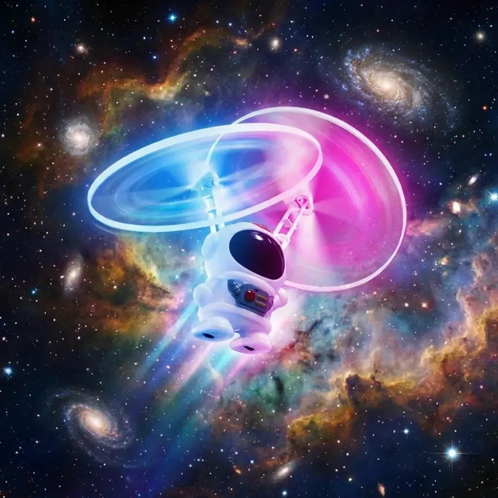 Flying spaceman toy