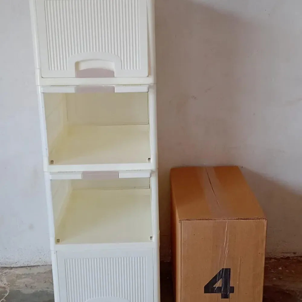 Foldable 4-layer storage drawers - home & kitchen