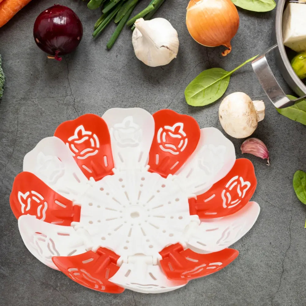 Foldable lotus fruit basket - home & kitchen