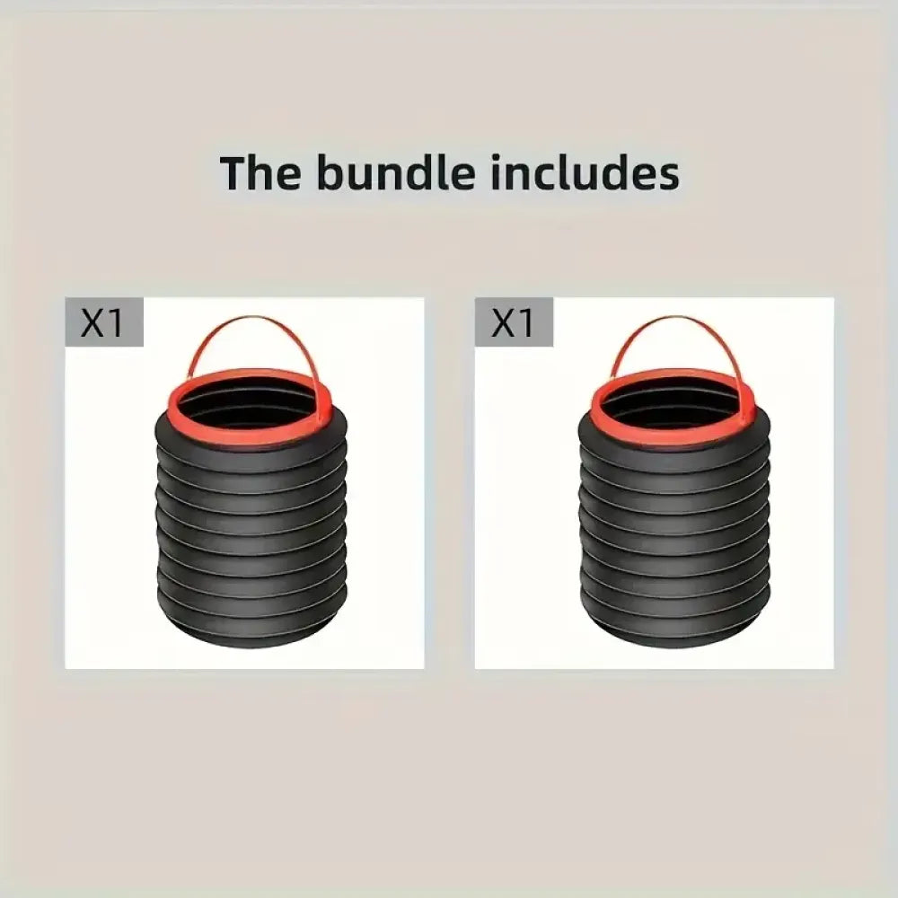 Foldable multi-use storage bucket - home improvement