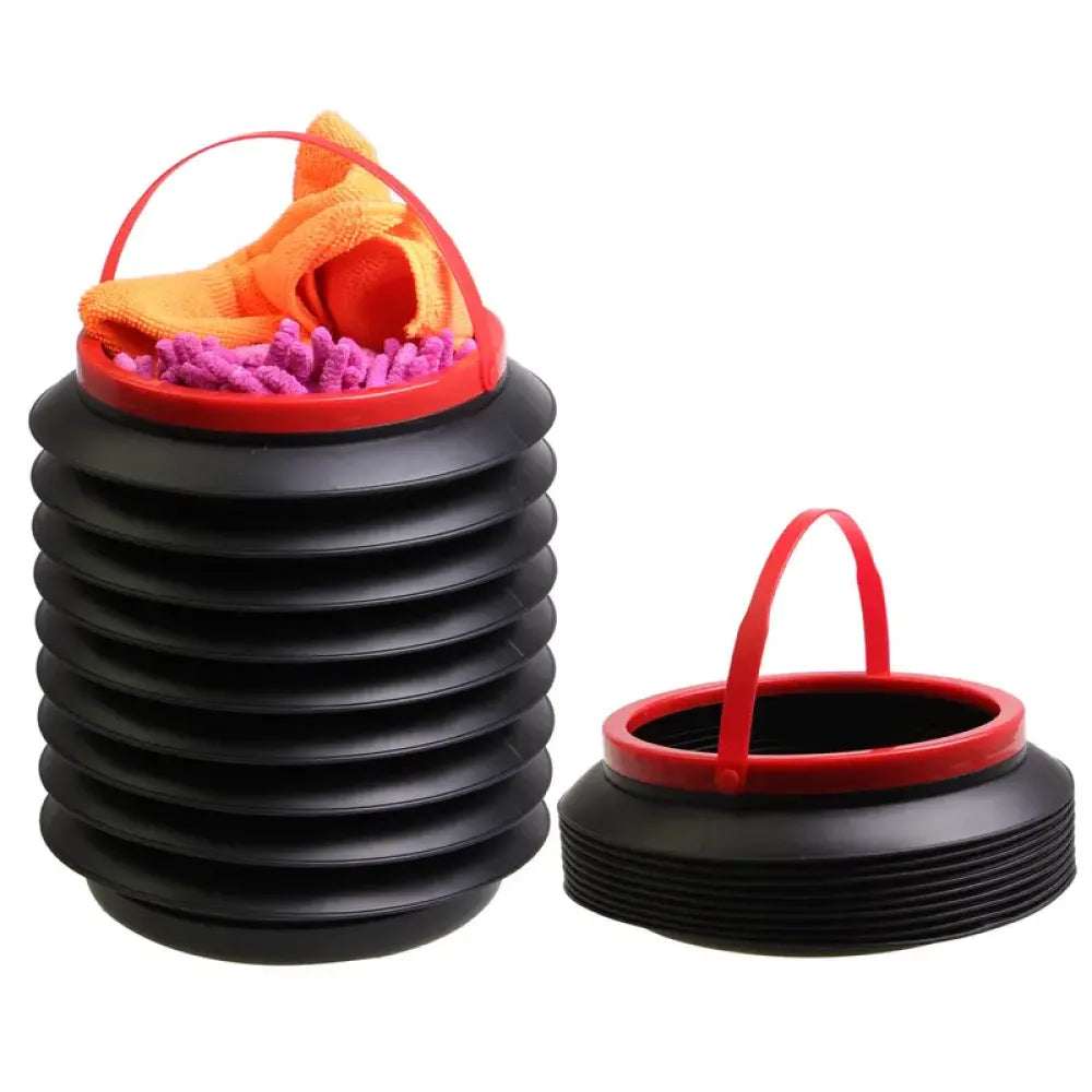 Foldable multi-use storage bucket - home improvement
