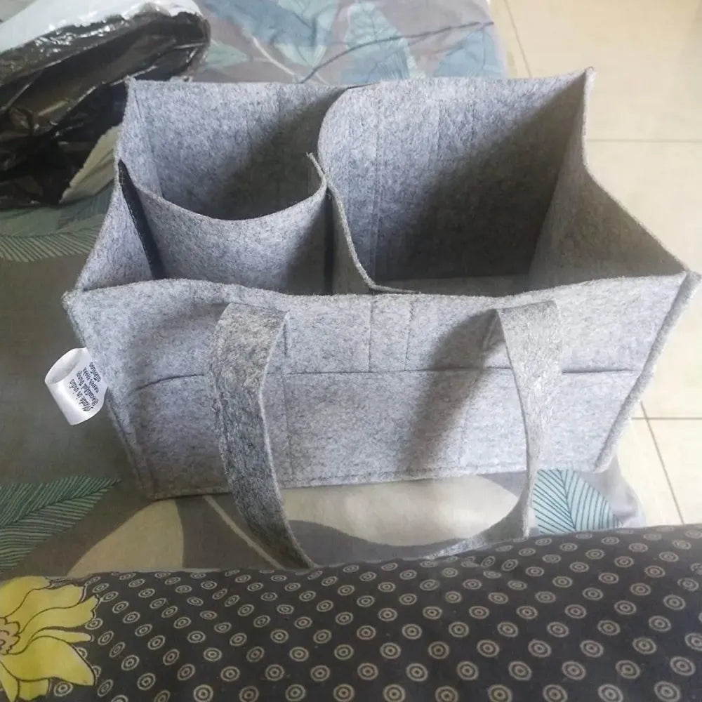 Foldable nursery storage organizer