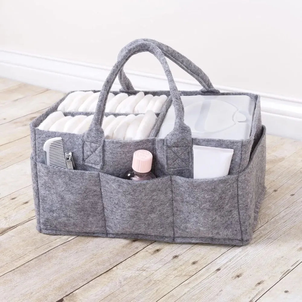 Foldable nursery storage organizer