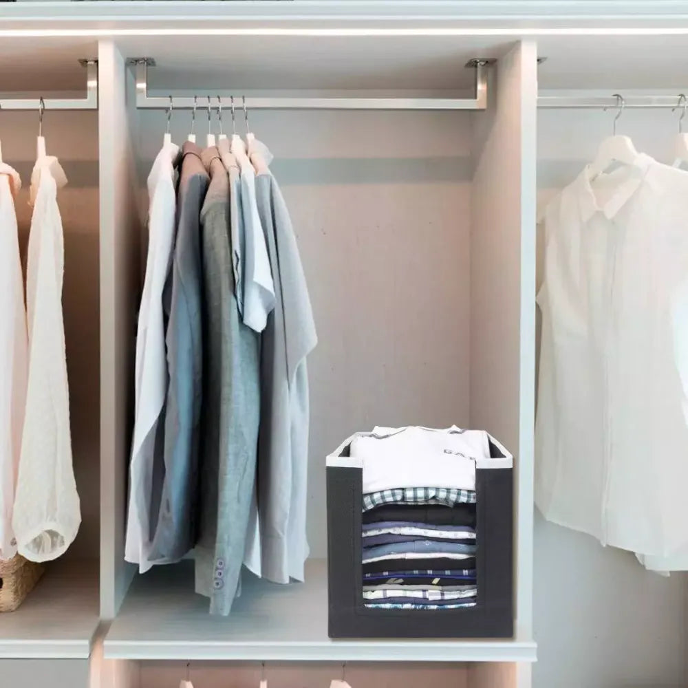 Foldable shirt stackers - home essentials