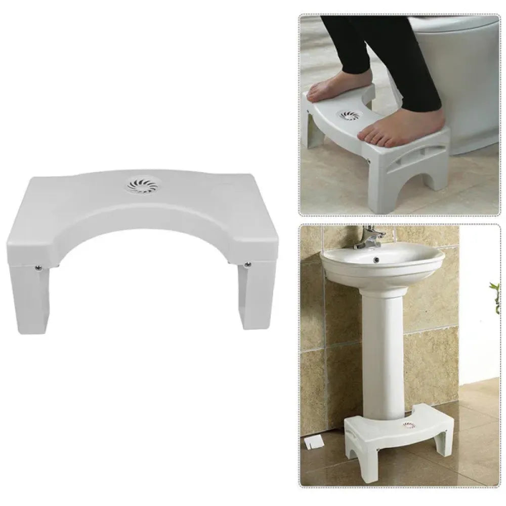 Foldable squat toilet stool - home improvement