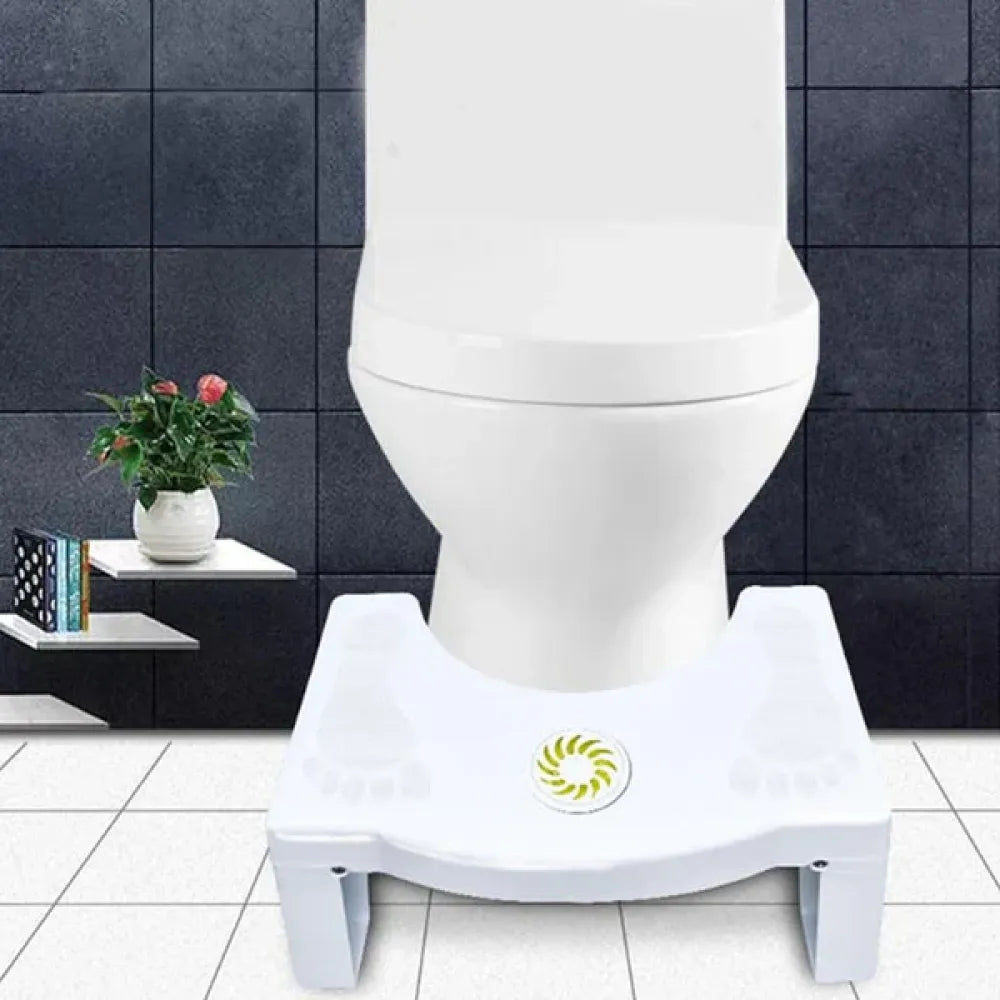 Foldable squat toilet stool - home improvement