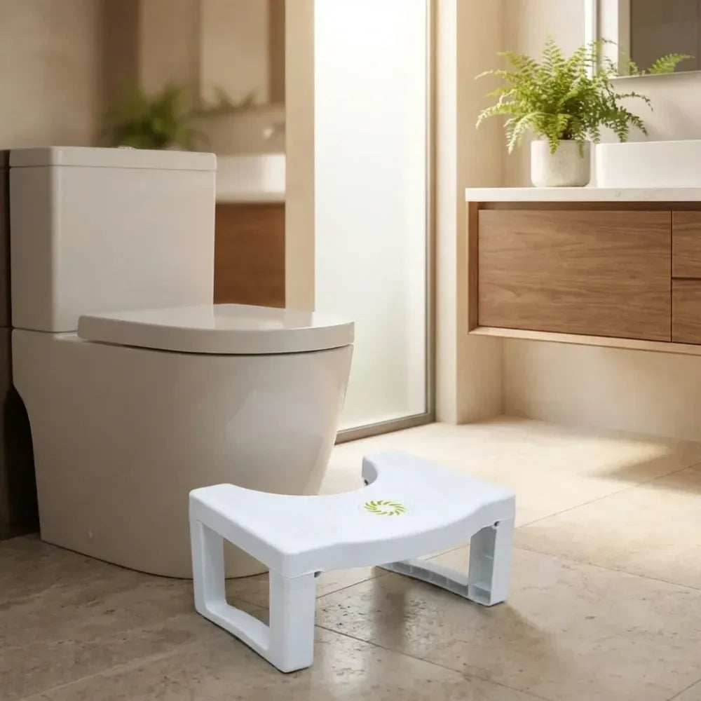 Foldable squat toilet stool (pack of 1) - home improvement