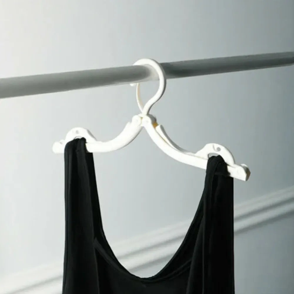 Foldable travel hangers with clips - home improvement