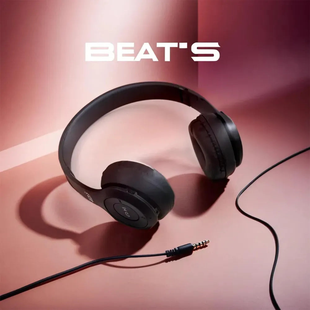 Foldable wireless bluetooth headphones - electronics