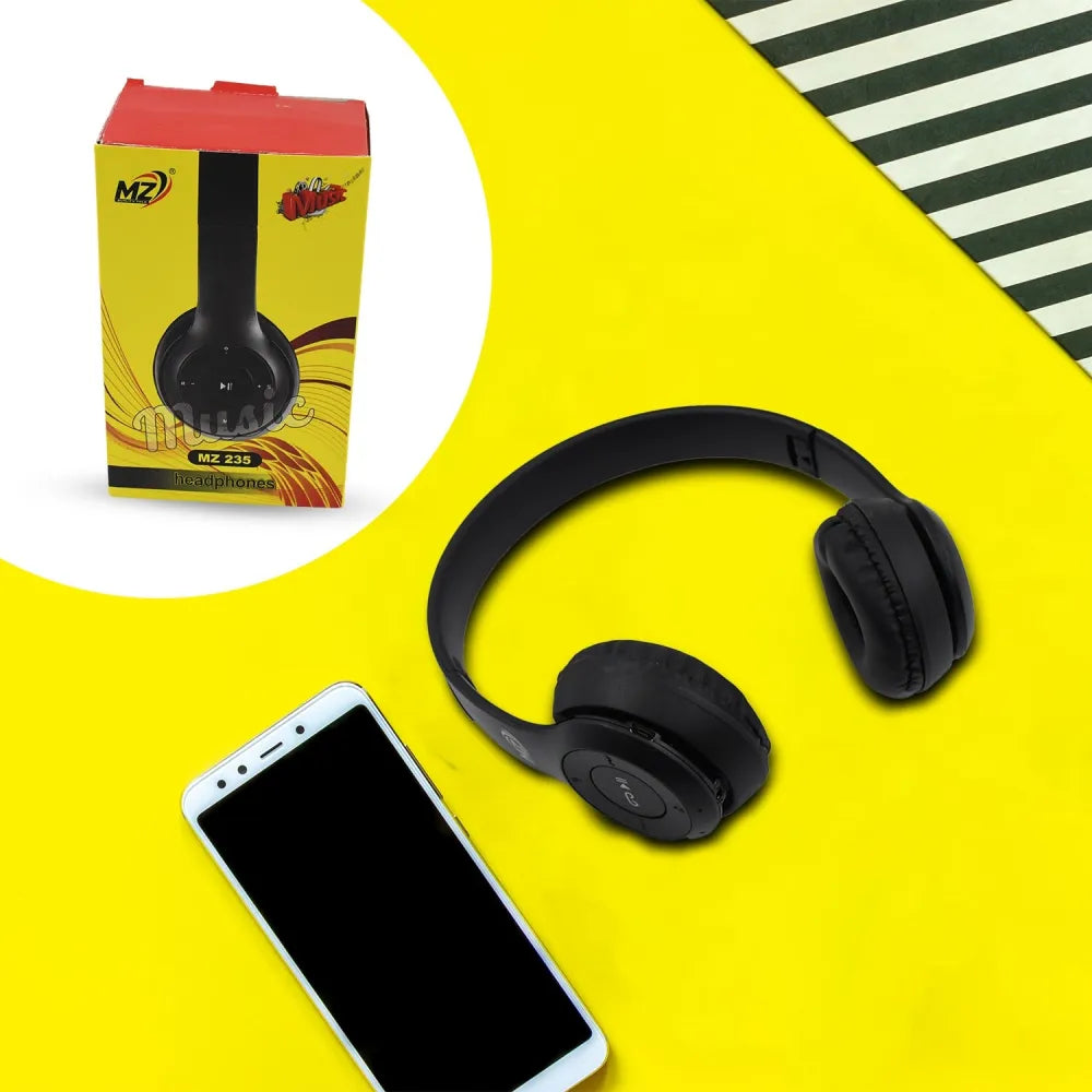 Foldable wireless bluetooth headphones - electronics