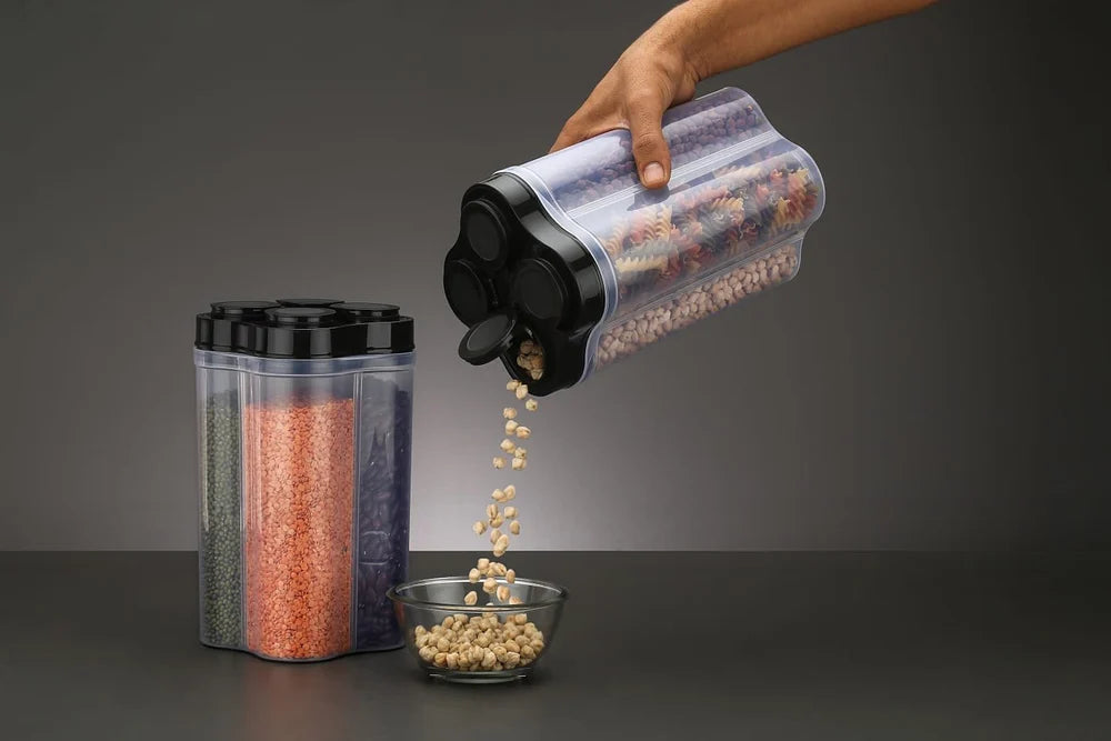 4-Section Food Storage Container