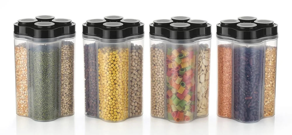 4-Section Food Storage Container
