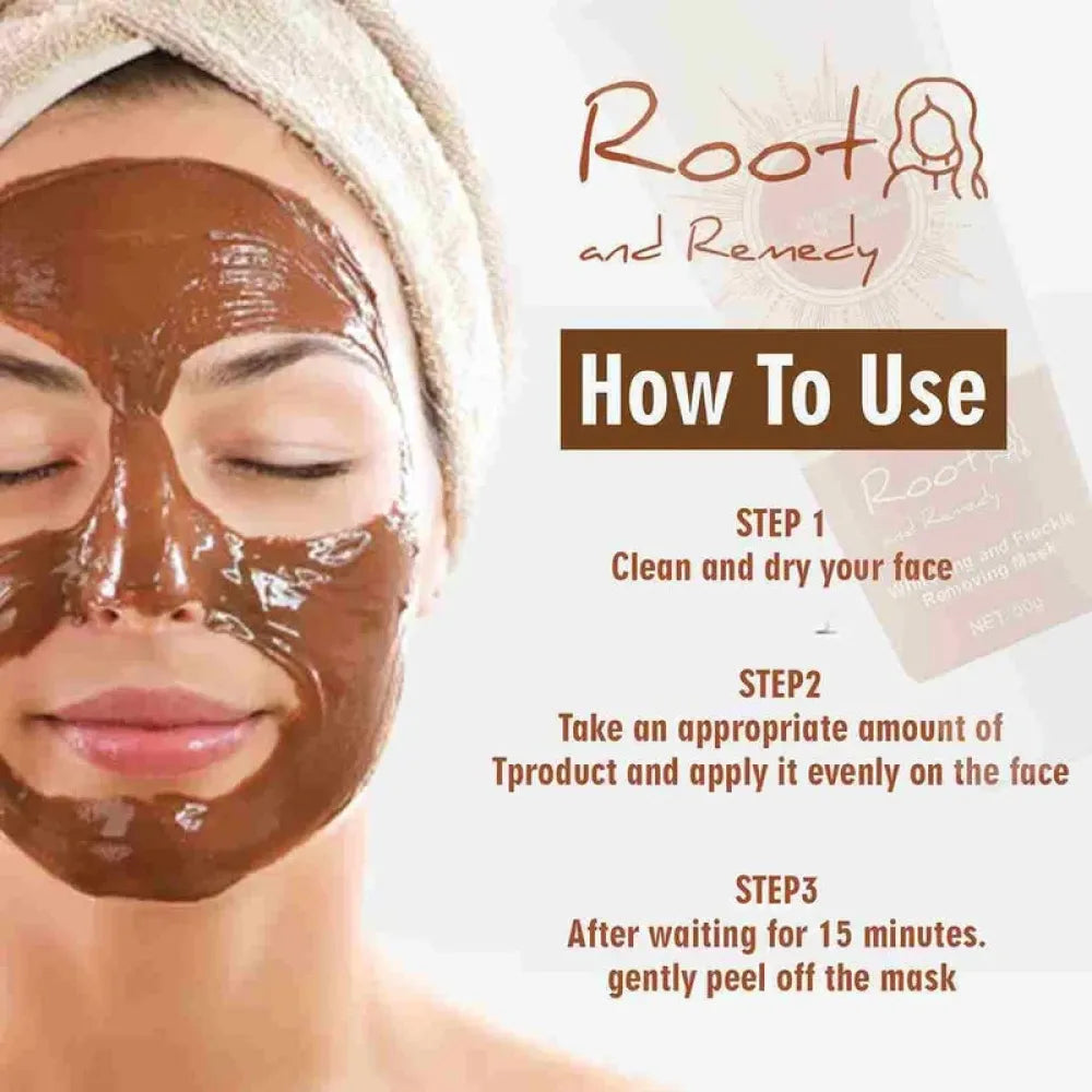 Brightening cream mask for glowing skin | targets dark spots & uneven tone